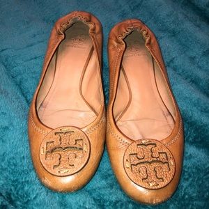 Tory Burch Leather Flats